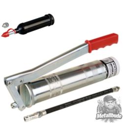100 Fettnippel 1/4-28 SAE – Gerade, Verzinkter Stahl, Mit Schraubenschlüssel, Für Fahrzeuge, Maschinen & Industrieanlagen