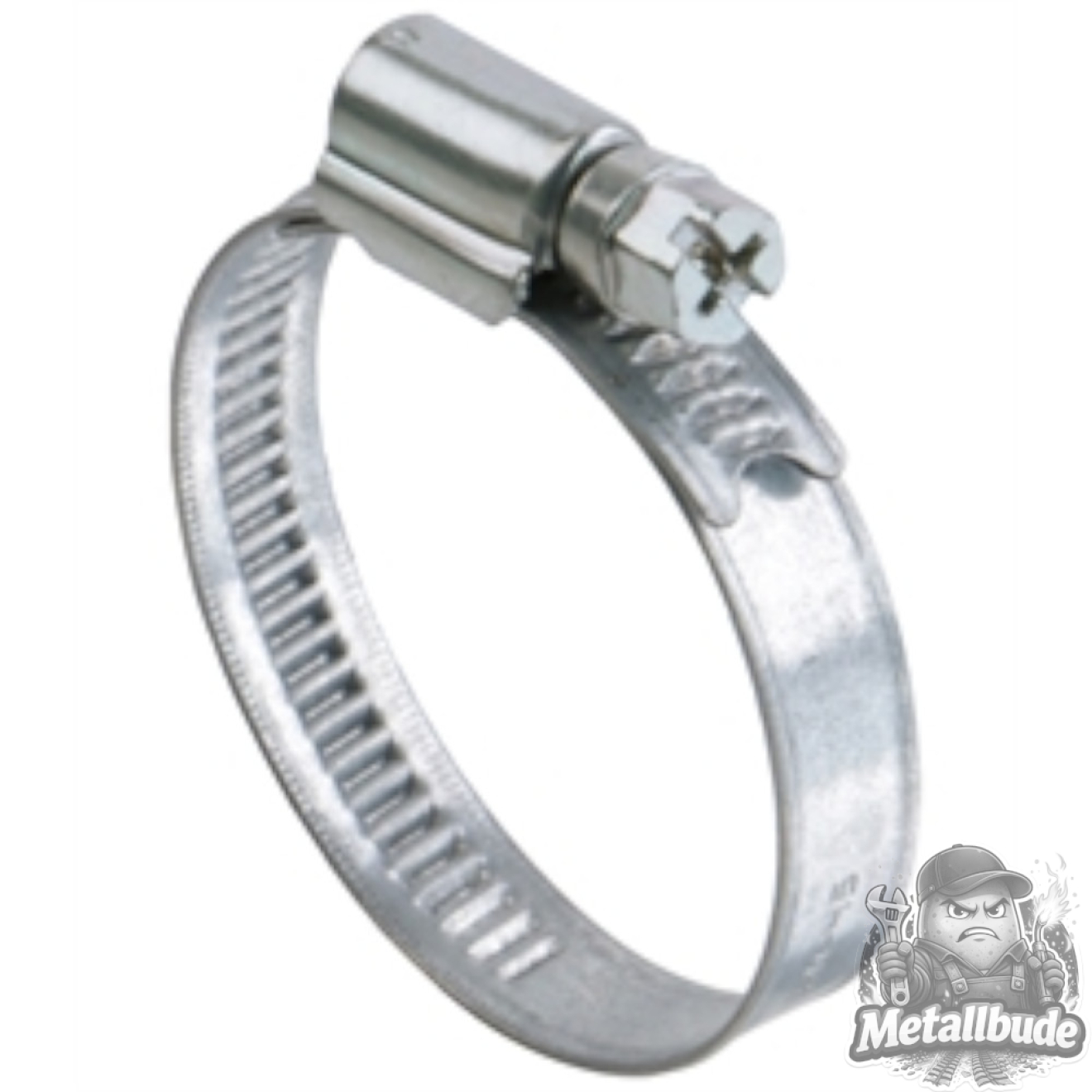 Schlauchschelle DIN 3017 A Typ W4 Edelstahl 1.4301 Spannbereich 25 40mm Bandbreite 9mm