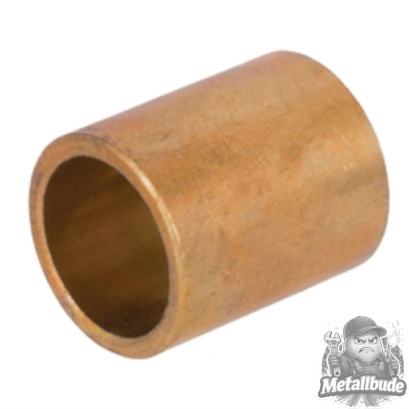 4x Sinterbronze-Lager 50x60x40 Mm – Wartungsfreies Gleitlager Für Wellen Ø 50 Mm, Selbstschmierend, ölimprägniert 12 %, Für Bagger, Krane & Hydraulik